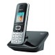 GIGASET WIRELESS PHONE PREMIUM 100 PLATINUM BLACK