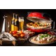 ARIETE 909 GRILL PIZZA GENNARO 1200W BLACK AND RED ARIETE 909 GRILL PIZZA GENNARO 1200W BLACK AND RED