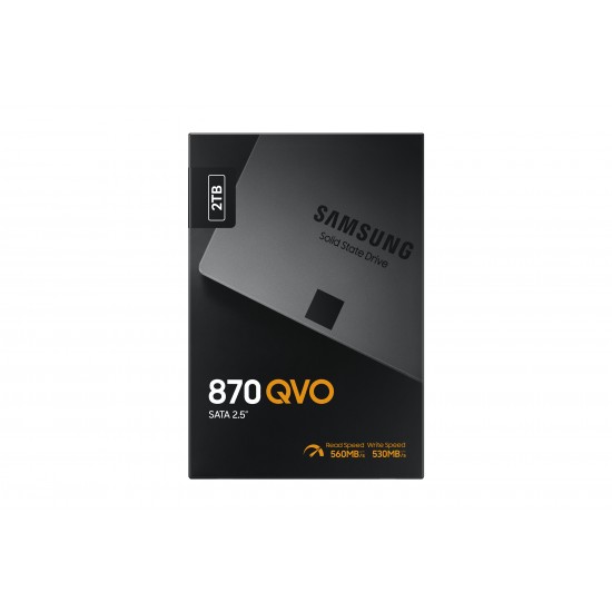 SAMSUNG SSD 870 QVO 2,5" 2TB MZ-77Q2T0BW SAMSUNG SSD 870 QVO 2,5" 2TB MZ-77Q2T0BW