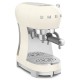SMEG COFFEE MAKER 50´STYLE CREAM ECF02CREU SMEG COFFEE MAKER 50´STYLE CREAM ECF02CREU