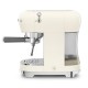 SMEG COFFEE MAKER 50´STYLE CREAM ECF02CREU SMEG COFFEE MAKER 50´STYLE CREAM ECF02CREU