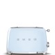 SMEG TOASTER 2X2 50´STYLE BLUE TSF01PBEU