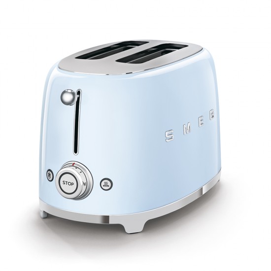 SMEG TOASTER 2X2 50´STYLE BLUE TSF01PBEU SMEG TOASTER 2X2 50´STYLE BLUE TSF01PBEU