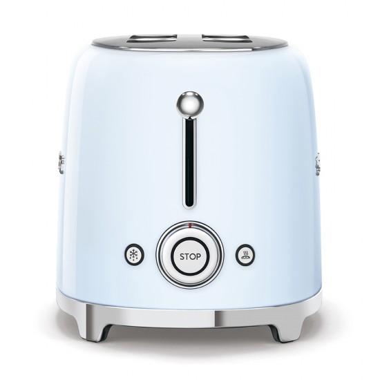 SMEG TOASTER 2X2 50´STYLE BLUE TSF01PBEU