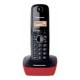 PANASONIC WIRELESS TELEPHONE KX-TG1611SPR RED