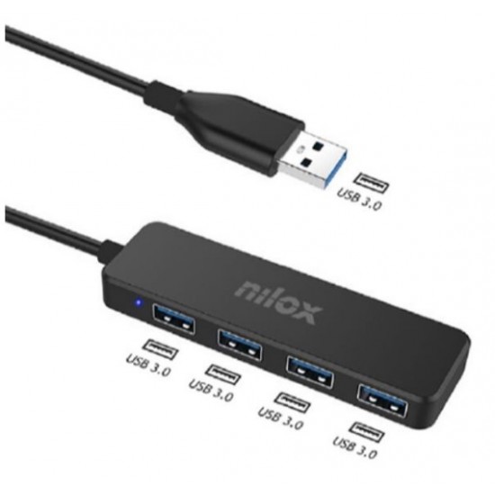 NILOX HUB 4 PORTS USB 3.0 NXHUB402