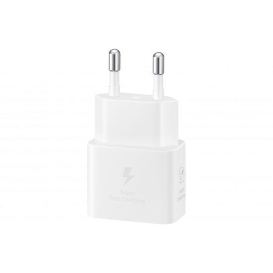 SAMSUNG QUICK CHARGER USB C 25W WITH DATA CABLE WHITE T2510XWE SAMSUNG QUICK CHARGER USB C 25W WITH DATA CABLE WHITE T2510XWE