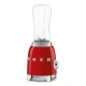 SMEG 50'STYLE GLASS BLENDER RED PBF01RDEU SMEG 50'STYLE GLASS BLENDER RED PBF01RDEU