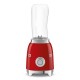 SMEG 50'STYLE GLASS BLENDER RED PBF01RDEU SMEG 50'STYLE GLASS BLENDER RED PBF01RDEU
