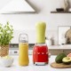 SMEG 50'STYLE GLASS BLENDER RED PBF01RDEU SMEG 50'STYLE GLASS BLENDER RED PBF01RDEU