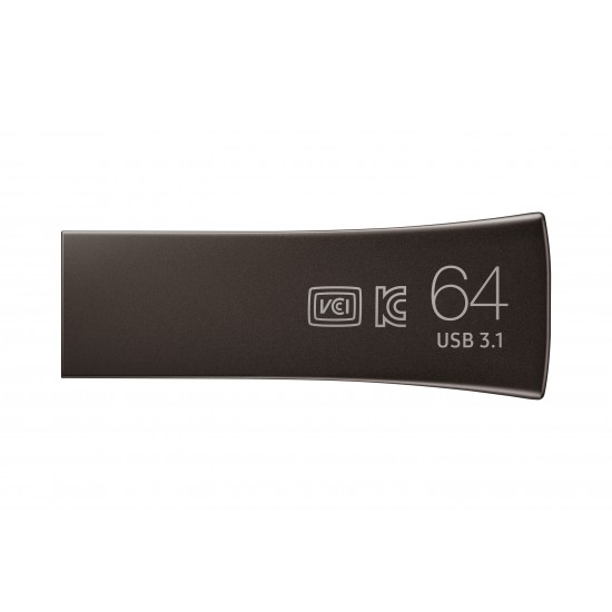 SAMSUNG MUF-64BE4/APC USB FLASH DRIVE 64 GB USB TYPE-A 3.2 GEN 1 (3.1 Gen 1) TITANIUM GREY
