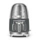 SMEG DRIP COFFEE MAKER 50´STYLE SILVER DCF02SSEU