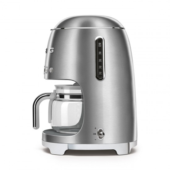 SMEG DRIP COFFEE MAKER 50´STYLE SILVER DCF02SSEU