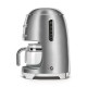 SMEG DRIP COFFEE MAKER 50´STYLE SILVER DCF02SSEU