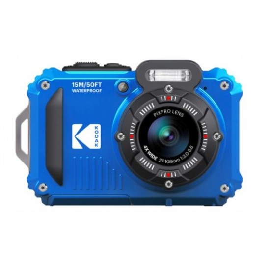 KODAK WPZ2 CAMERA DIGITAL WATERPROOF BLUE WPZ2BL