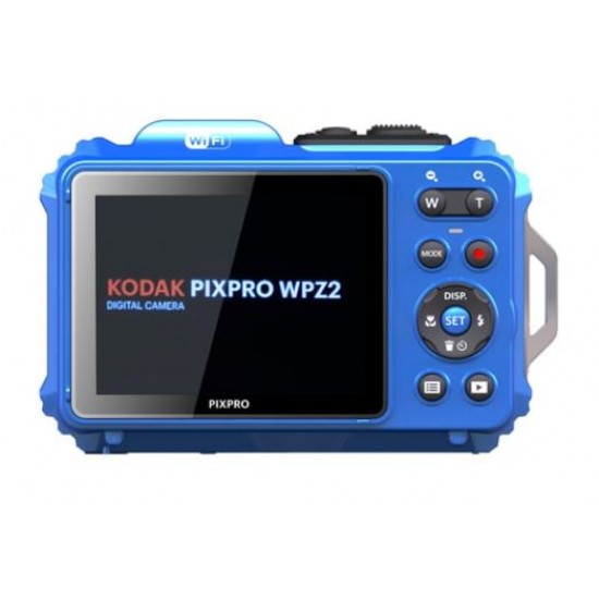 KODAK WPZ2 CAMERA DIGITAL WATERPROOF BLUE WPZ2BL