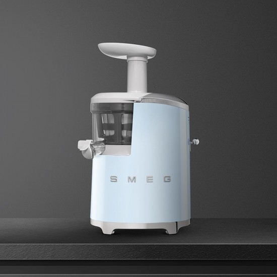 SMEG SLOW JUICER 50´STYLE BLUE SJF01PBEU SMEG SLOW JUICER 50´STYLE BLUE SJF01PBEU