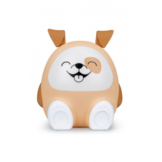 BIGBEN KIDS WIRELESS BT SPEAKER WITH BROWN DOG SHAPE NIGHT LIGHT BTKIDSDOG BIGBEN KIDS WIRELESS BT SPEAKER WITH BROWN DOG SHAPE NIGHT LIGHT BTKIDSDOG