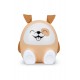 BIGBEN KIDS WIRELESS BT SPEAKER WITH BROWN DOG SHAPE NIGHT LIGHT BTKIDSDOG BIGBEN KIDS WIRELESS BT SPEAKER WITH BROWN DOG SHAPE NIGHT LIGHT BTKIDSDOG