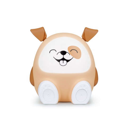 BIGBEN KIDS WIRELESS BT SPEAKER WITH BROWN DOG SHAPE NIGHT LIGHT BTKIDSDOG BIGBEN KIDS WIRELESS BT SPEAKER WITH BROWN DOG SHAPE NIGHT LIGHT BTKIDSDOG