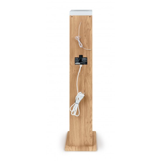 THOMSON SOUND TOWER 60W CD USB SD RADIO AUX MANDO WOOD/WHITE DS121CD THOMSON SOUND TOWER 60W CD USB SD RADIO AUX MANDO WOOD/WHITE DS121CD