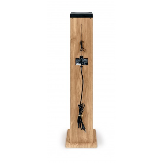 THOMSON SOUND TOWER 60W CD USB SD RADIO AUX MANDO WOOD/BLACK DS122CD