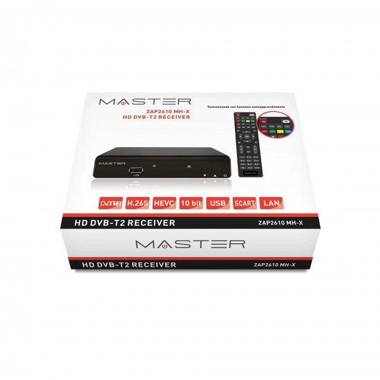 MASTER DIGITAL TERRESTRIAL DECODER ZAP2610