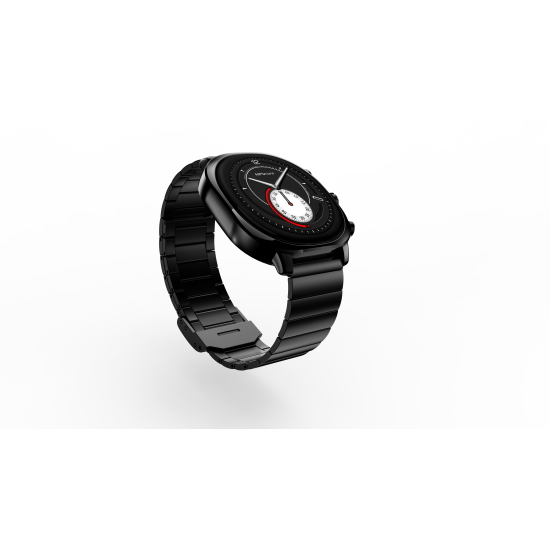 HIFUTURE AIX LUXURY SMARTWATCH STAINLESS STEEL BLACK AIX-BLACK