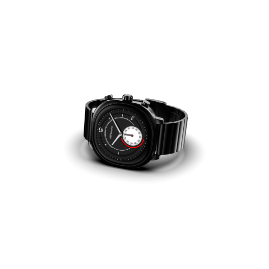 HIFUTURE AIX LUXURY SMARTWATCH STAINLESS STEEL BLACK AIX-BLACK