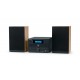 THOMSON MICRO SOUND SYSTEM BT RADIO FM/CD/MP3/USB BLACK WOOD FINISH MIC123BT THOMSON MICRO SOUND SYSTEM BT RADIO FM/CD/MP3/USB BLACK WOOD FINISH MIC123BT
