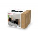 THOMSON MICRO SOUND SYSTEM BT RADIO FM/CD/MP3/USB BLACK WOOD FINISH MIC123BT THOMSON MICRO SOUND SYSTEM BT RADIO FM/CD/MP3/USB BLACK WOOD FINISH MIC123BT