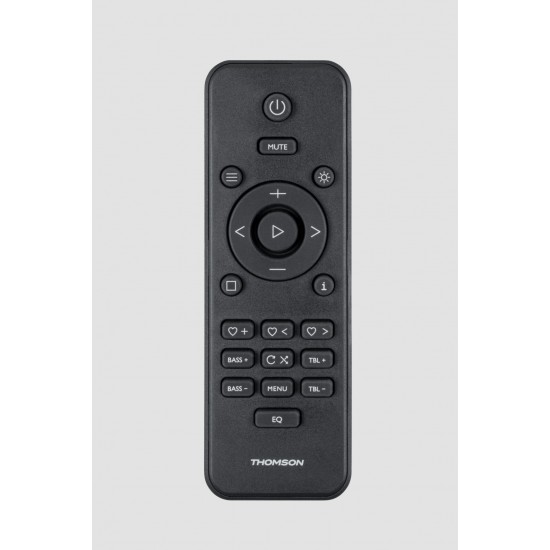 THOMSON MICRO SOUND SYSTEM BT RADIO FM/CD/MP3/USB 60W BLACK MIC300IBT THOMSON MICRO SOUND SYSTEM BT RADIO FM/CD/MP3/USB 60W BLACK MIC300IBT