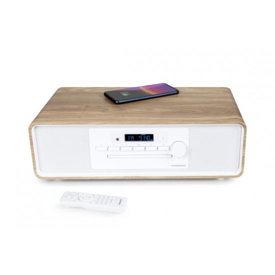 THOMSON MICRO SOUND SYSTEM BT RADIO FM/CD/MP3/USB 60W WHITE MIC301IBT THOMSON MICRO SOUND SYSTEM BT RADIO FM/CD/MP3/USB 60W WHITE MIC301IBT