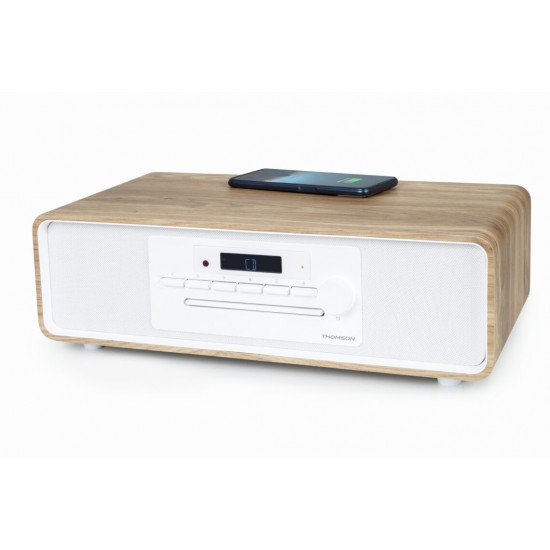 THOMSON MICRO SOUND SYSTEM BT RADIO FM/CD/MP3/USB 60W WHITE MIC301IBT THOMSON MICRO SOUND SYSTEM BT RADIO FM/CD/MP3/USB 60W WHITE MIC301IBT