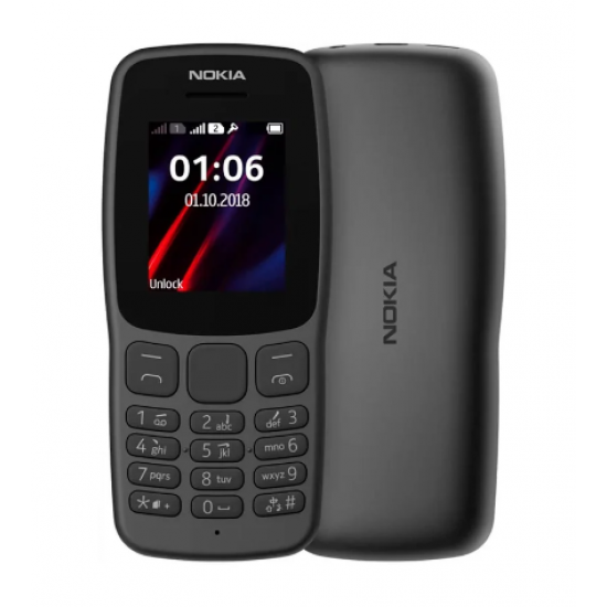 NOKIA 106 TA-1114 DS 4GB BLACK OEM
