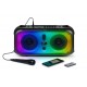 BIGBEN PARTY LUMINOUS LOUDSPEAKER AND MICROPHONE WITH BT 200W USB SD AUX CABLE PARTYBTHPLH