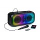 BIGBEN PARTY LUMINOUS LOUDSPEAKER AND MICROPHONE WITH BT 200W USB SD AUX CABLE PARTYBTHPLH