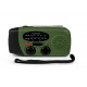 THOMSON RADIO WITH GREEN AND BLACK EMERGENCY TORCH RT260