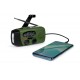 THOMSON RADIO WITH GREEN AND BLACK EMERGENCY TORCH RT260