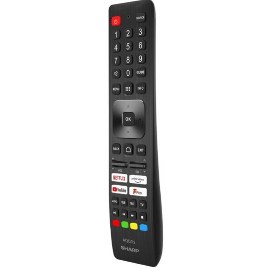 SHARP 32FH2EA TV 32" LED HD ANDROID TV 3xHDMI 2xUSB CHROMECAST WIFI BT FRAMELESS GOOGLE ASIST SHARP 32FH2EA TV 32" LED HD ANDROID TV 3xHDMI 2xUSB CHROMECAST WIFI BT FRAMELESS GOOGLE ASIST
