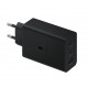 SAMSUNG TRIO CHARGER 65W EP-T6530NB BLACK SINGLE CHARGER SAMSUNG TRIO CHARGER 65W EP-T6530NB BLACK SINGLE CHARGER