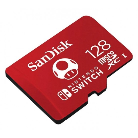 SANDISK FLASH MEMORY NINTENDO SWITCH 128 GB MICROSDXC SDSQXAO-128G-GNCZN SANDISK FLASH MEMORY NINTENDO SWITCH 128 GB MICROSDXC SDSQXAO-128G-GNCZN