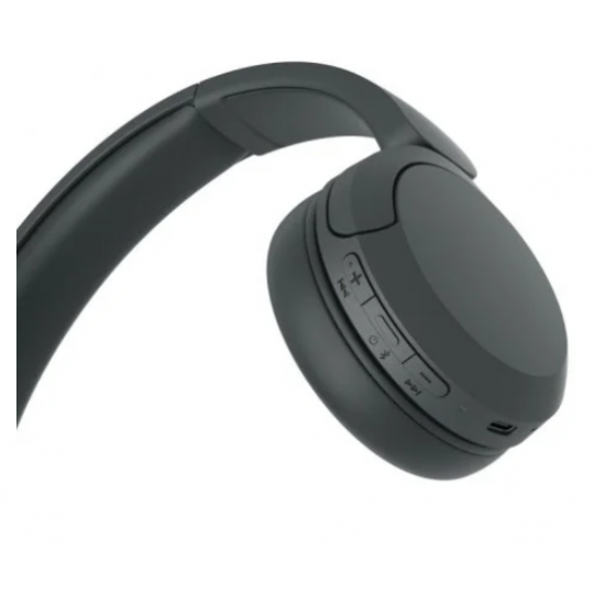 SONY WHCH520B HEADPHONES BT MIC 60H BLACK