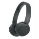 SONY WHCH520B HEADPHONES BT MIC 60H BLACK