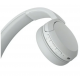 SONY WHCH520W HEADPHONES BT MIC 50H WHITE