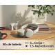 SONY WHCH520W HEADPHONES BT MIC 50H WHITE
