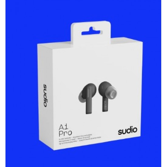 SUDIO A1 PRO IN-EAR EARBUDS BLACK SUDIO A1 PRO IN-EAR EARBUDS BLACK