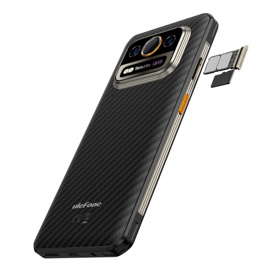 ULEFONE ARMOR 25T PRO 6+256GB NFC DS 5G FROST BLACK OEM