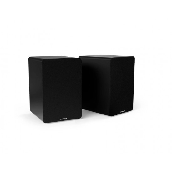 THOMSON HIFI BOOKSHELF SPEAKERS 50W BT 5.0 RCA COMMAND BLACK WS400DUO THOMSON HIFI BOOKSHELF SPEAKERS 50W BT 5.0 RCA COMMAND BLACK WS400DUO