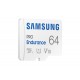 SAMSUNG MICRO SD PRO ENDURANCE 64GB MB-MJ64KA/EU SAMSUNG MICRO SD PRO ENDURANCE 64GB MB-MJ64KA/EU